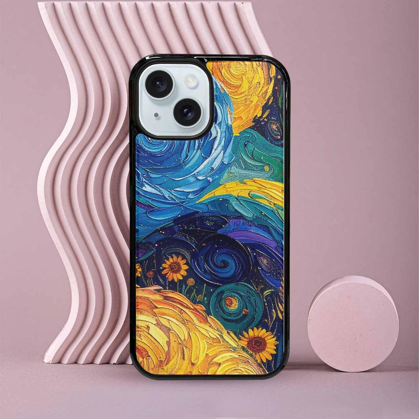 iPhone 15 Case — Blend All Versions Together Melting Together, Custom Made Phone Cover