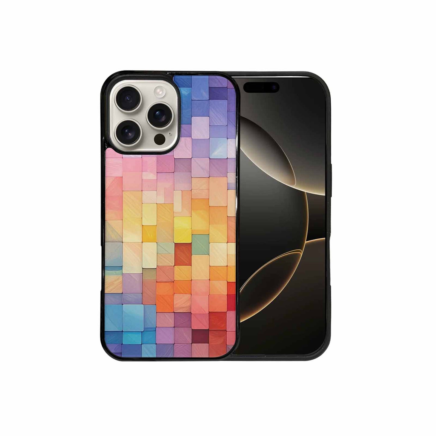 iPhone 16 Pro Max Case — Color Gradient Fade Pattern Hundreds Of, Custom Phone Case