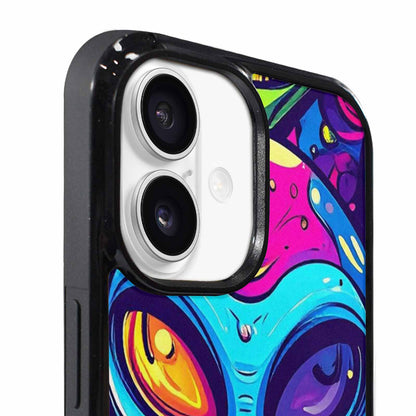 iPhone 17 Case — Alien Ufo Cartoon Art Alien Scifi, Custom Designed Case Cover