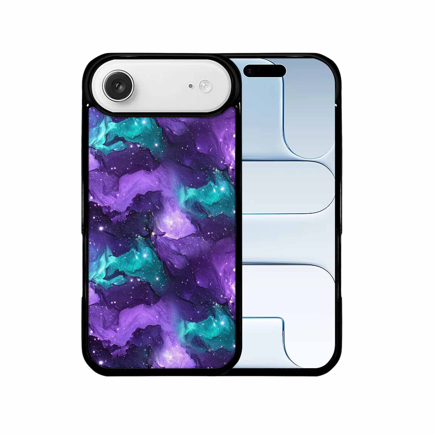 iPhone 17 Air Case — Seamless Tileable Pattern Of Swirling Galaxy, Original Design Phone Case