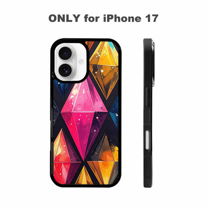 iPhone 17 Case — Vintage Summer Diamond Retro Vintage, Original Design Phone Case