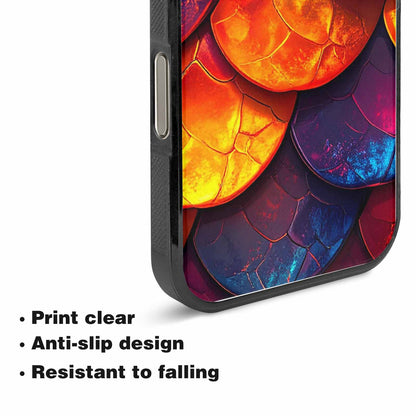 iPhone 15 Pro Max Case — Snake Print Dark Seamless Pattern Vibrant, Customized Protective Case