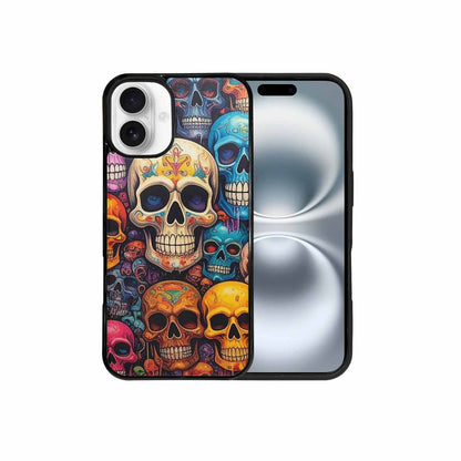 iPhone 16 Plus Case — Skulls General Skulls Pattern, Customized Protective Case
