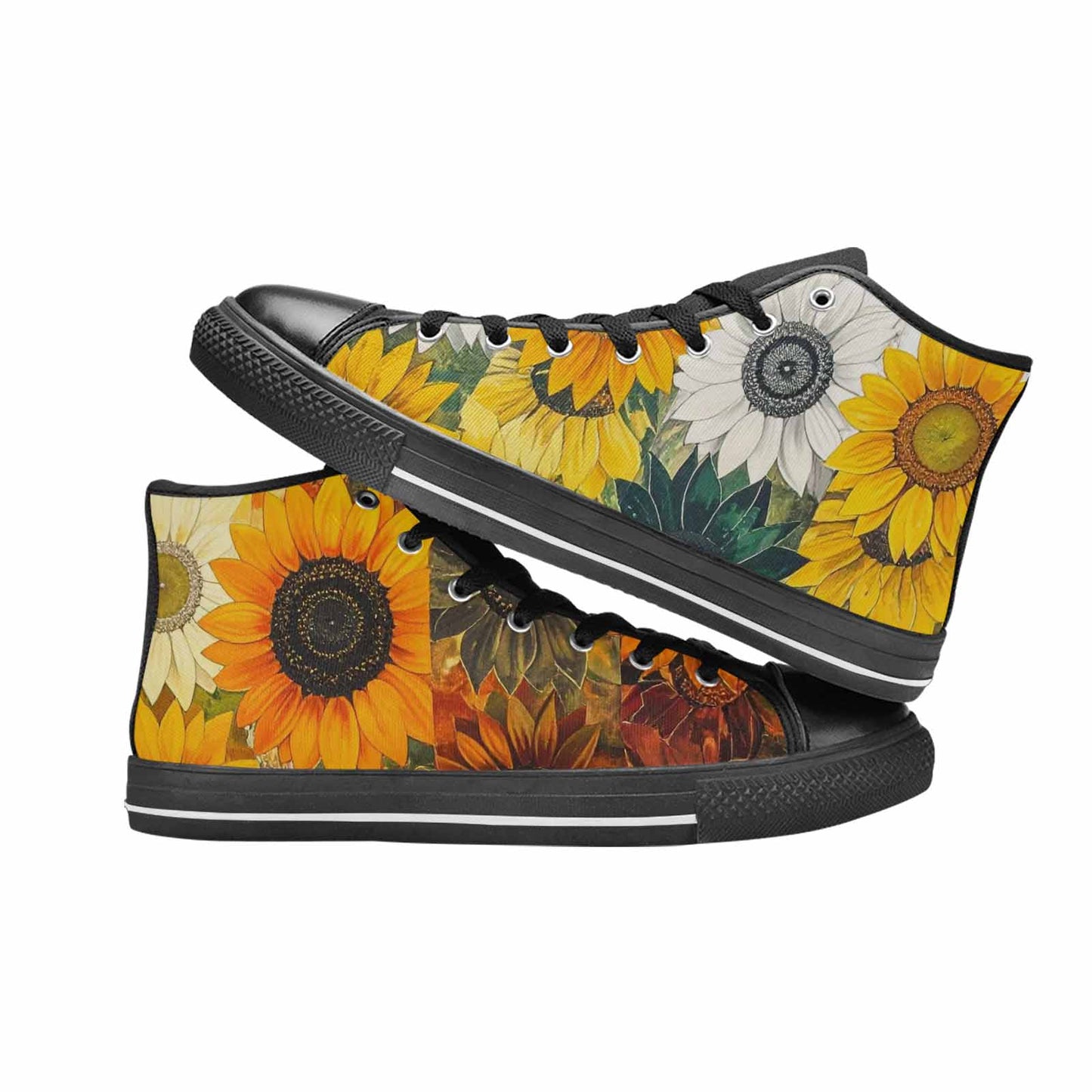 MEN'S Blend Melt Them High Top Canvas Cottagecore Shoes