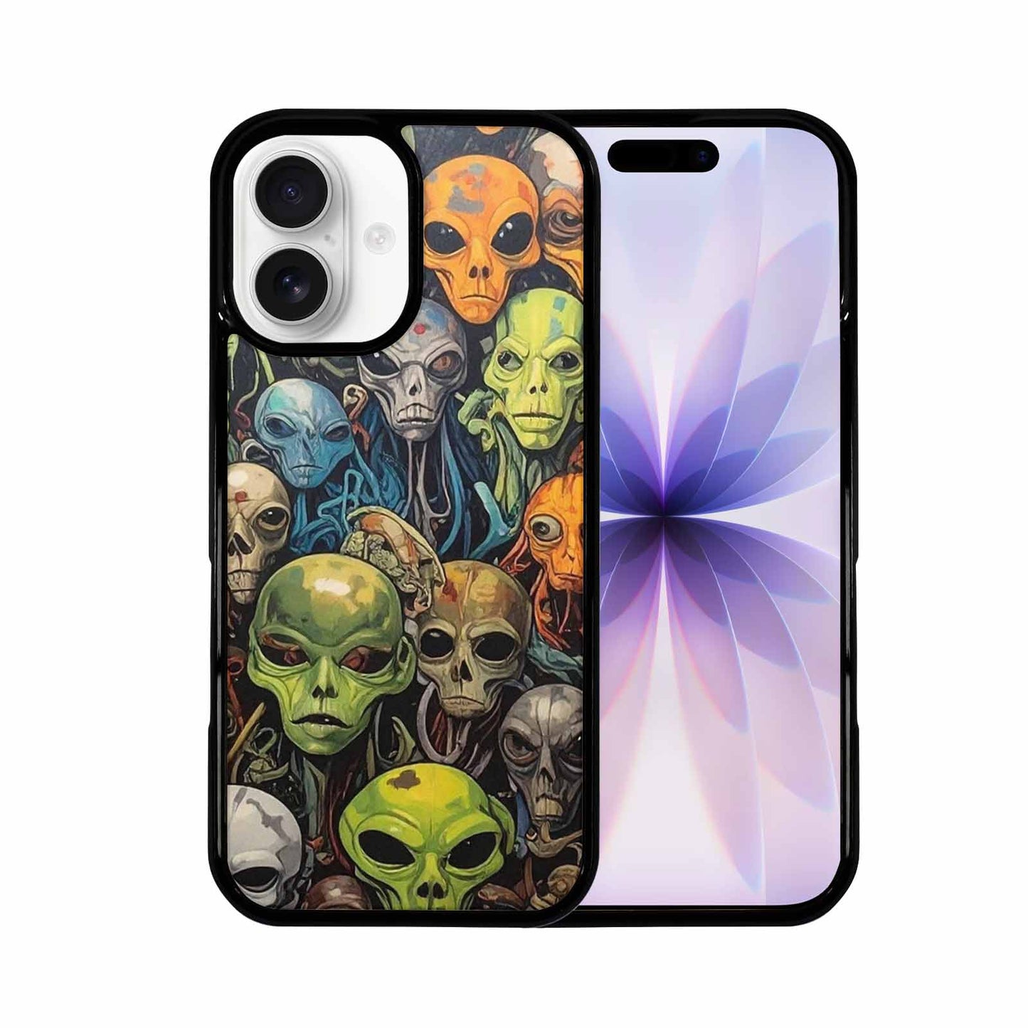 iPhone 17 Case — Aliens Camo Aliens Alien Scifi, Custom Art Phone Cover