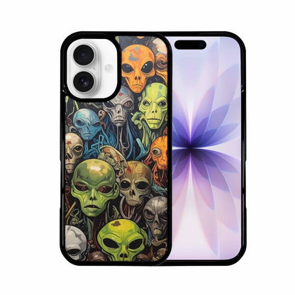 iPhone 17 Case — Aliens Camo Aliens Alien Scifi, Custom Art Phone Cover