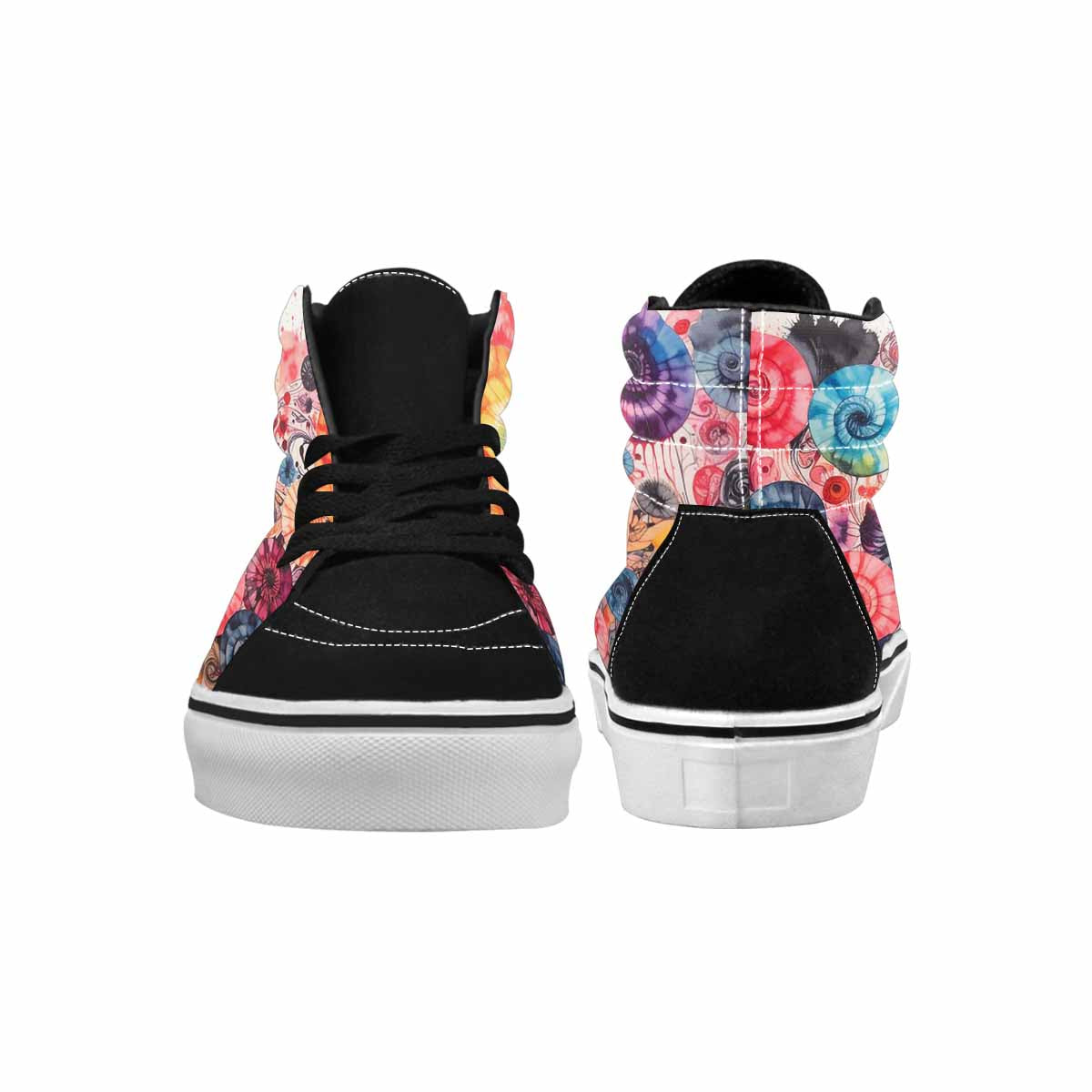 MEN'S Tie High Top Canvas Surreal Shoes