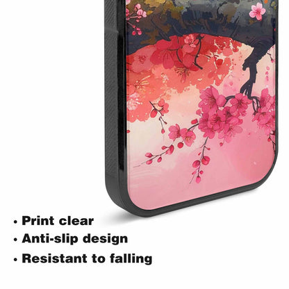 iPhone 15 Plus Case — Cherry Blossom Branch Cherry Blossom Branches, Custom Made Phone Cover