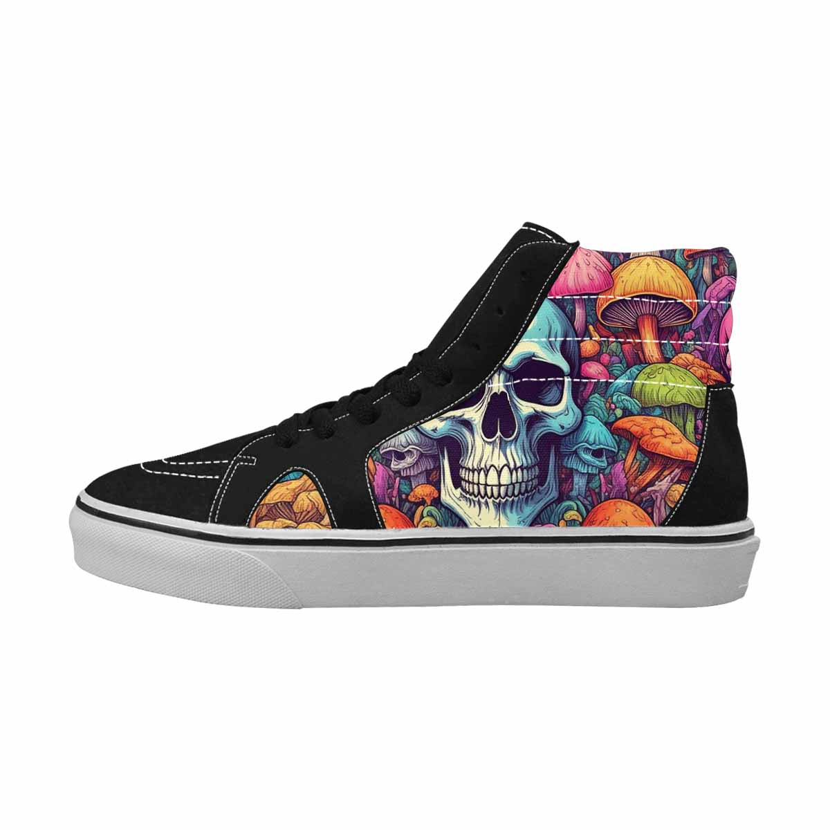MEN'S Mushroom Hundred Skull Art Background 7 Ferion