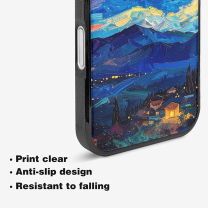 iPhone 16 Plus Case — Starry Night Van Gogh Paint Art, Custom Made Phone Cover