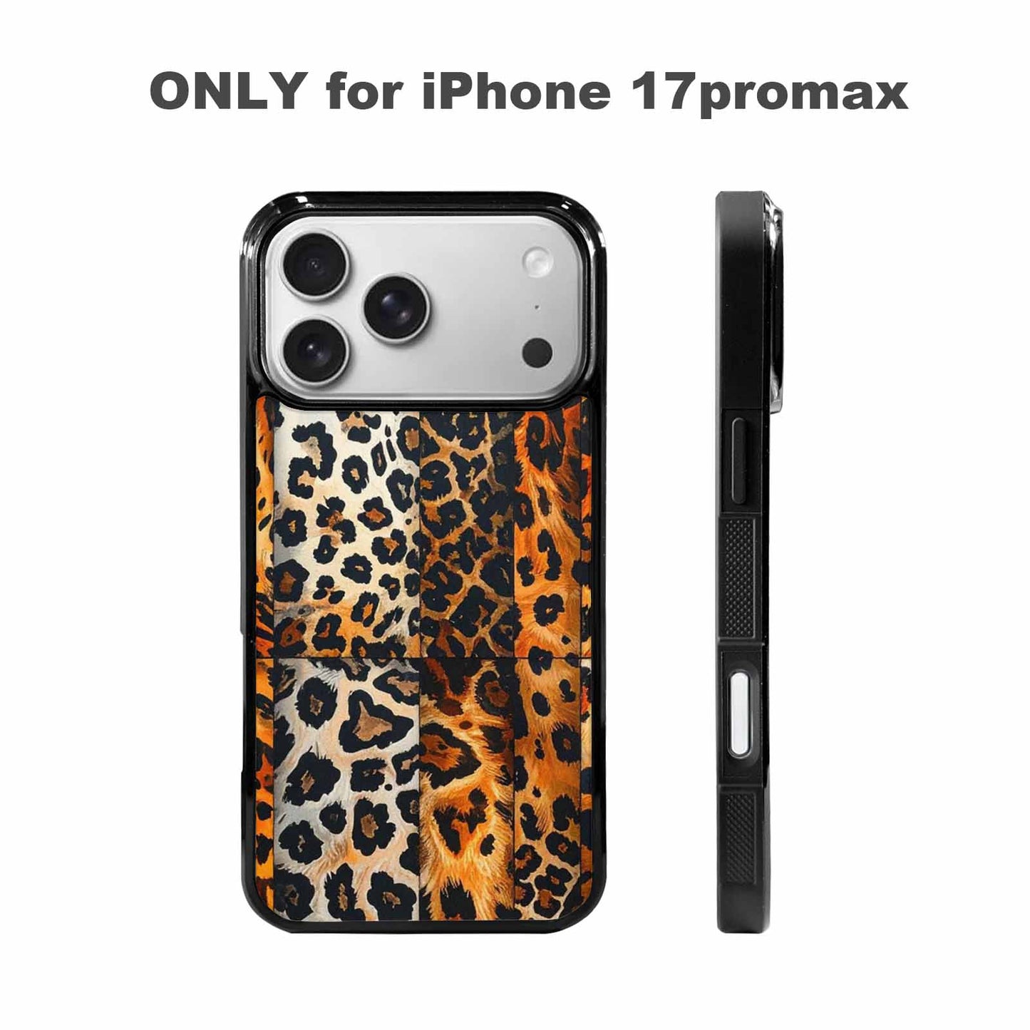 iPhone 17 Pro Max Case — Small Animal Print Pattern, Animal Print, Custom Phone Case