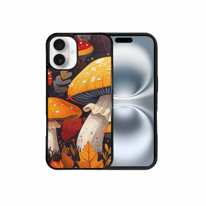 iPhone 16 Plus Case — Bold Autumn Mushroom Bold Autumn Mushroom, Custom Phone Case