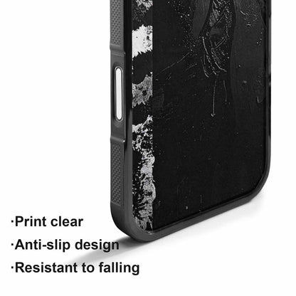 iPhone 17 Case — Black And White Style Animal Print, Custom Art Phone Cover