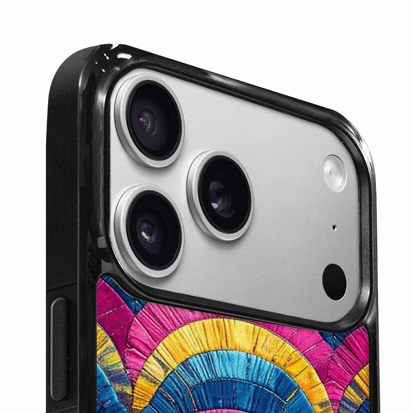 iPhone 17 Pro Case — Vivid Camo Pansexual Pride Camo, Personalized Phone Case