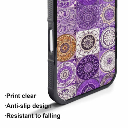 iPhone 17 Pro Max Case — Small Mandala Pattern, Randomly Floral, Unique Phone Case Design
