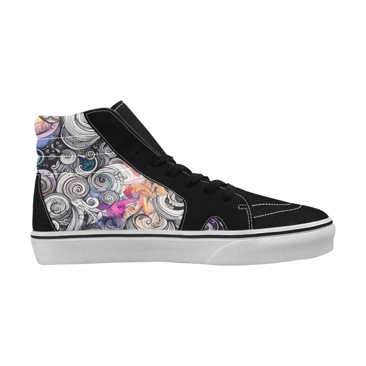 MEN'S Tie High Top Canvas Vivid Sneakers