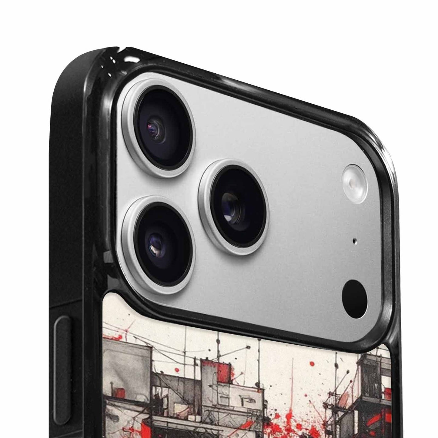iPhone 17 Pro Max Case — Liminal Space Fragment Black Galaxy Space, Custom Printed Phone Case