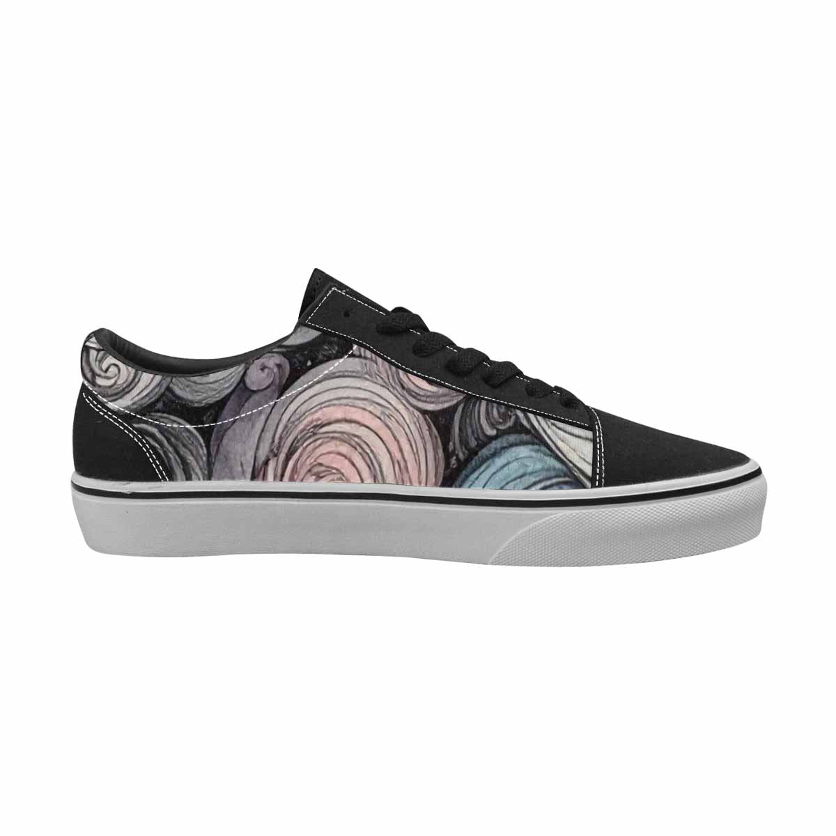 WOMEN'S Tie Lace-Up Canvas Neon Fantasy Shoes