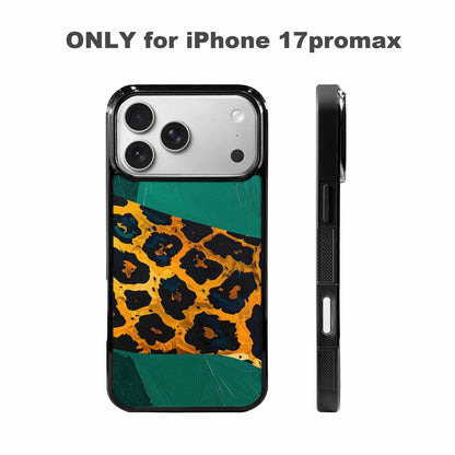 iPhone 17 Pro Max Case — Animal Print Leopard Wallpaper Animal Print, Personalized Phone Case