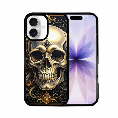 iPhone 17 Case — Skull Dark Art Gothic Print Gothic, Custom Made Phone Cover