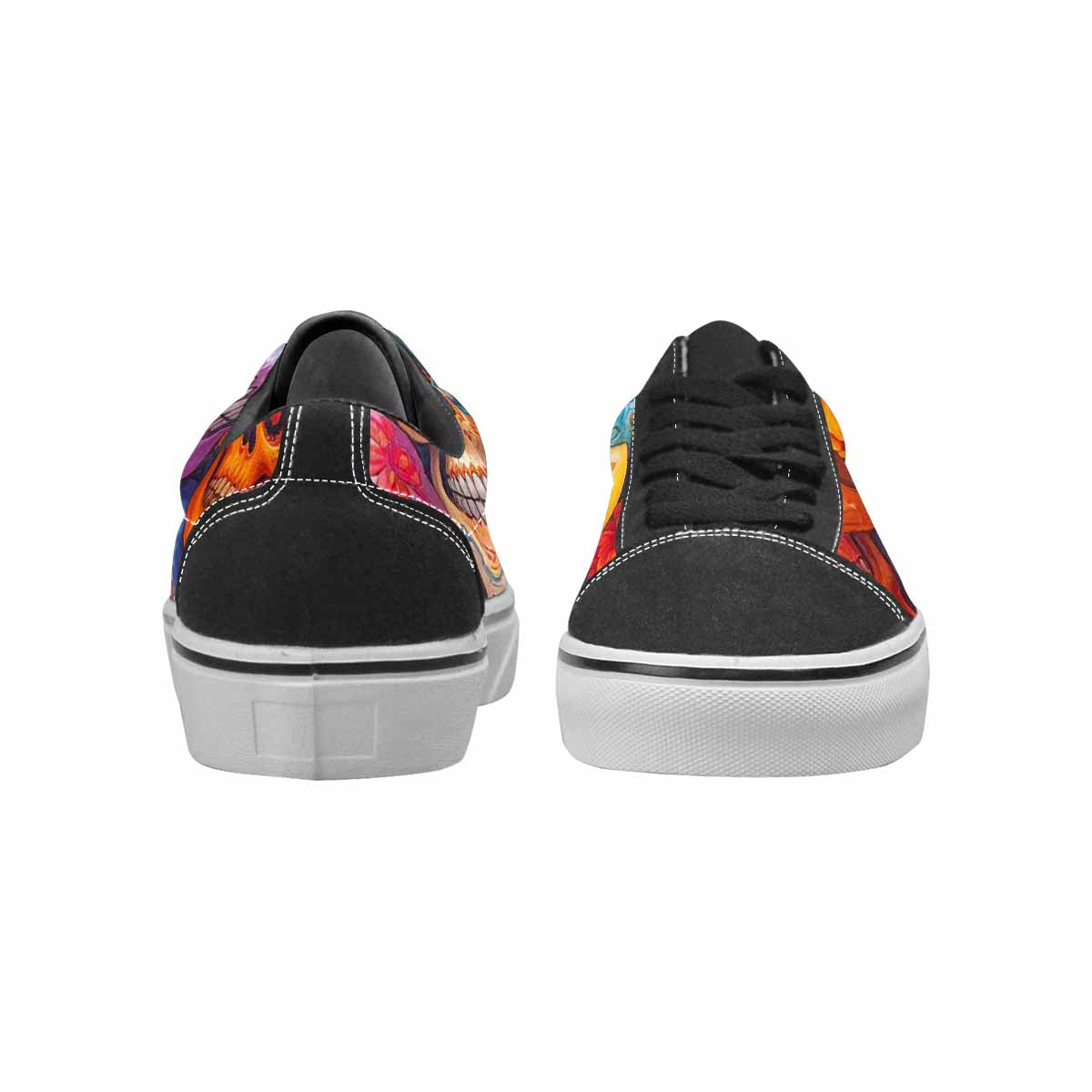 WOMEN'S Sugar Skulls Melting Sugar Lace-Up Canvas Dreamlike Shoes