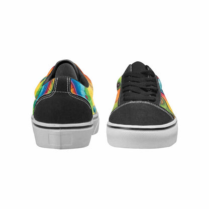 WOMEN'S Melting Aliens Lace-Up Canvas Y2K Shoes