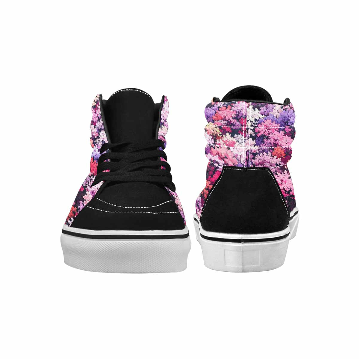 MEN'S Cherry Blossom Branch Cherry High Top Canvas Aesthetic Custom Shoes