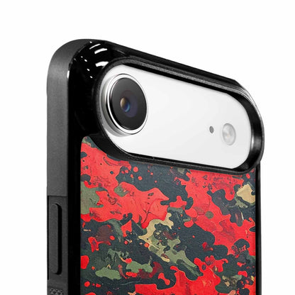 iPhone 17 Air Case — Small Military Camouflage Blotch Pattern Camo, Custom Art Phone Cover