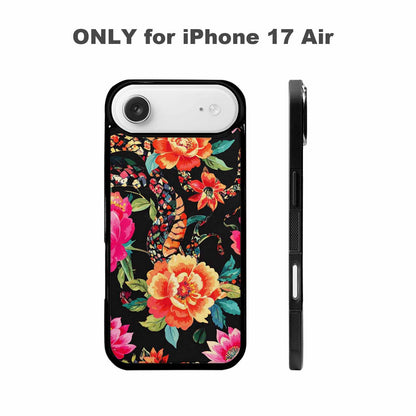 iPhone 17 Air Case — Snakes Print Floral Seamless Pattern Floral, Custom Printed Phone Case