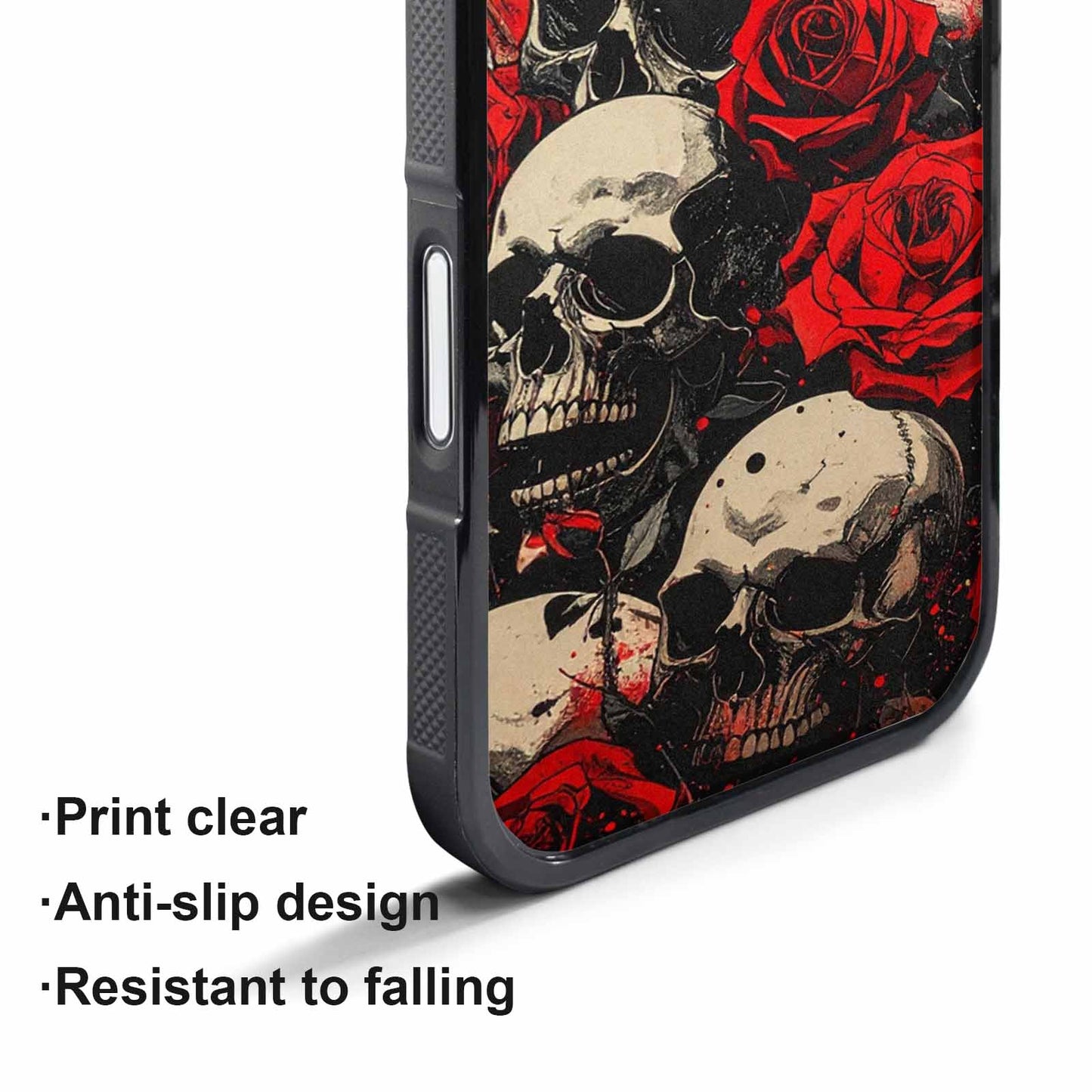 iPhone 17 Air Case — Skull Dark Art Gothic Print Gothic, Unique Phone Case Design