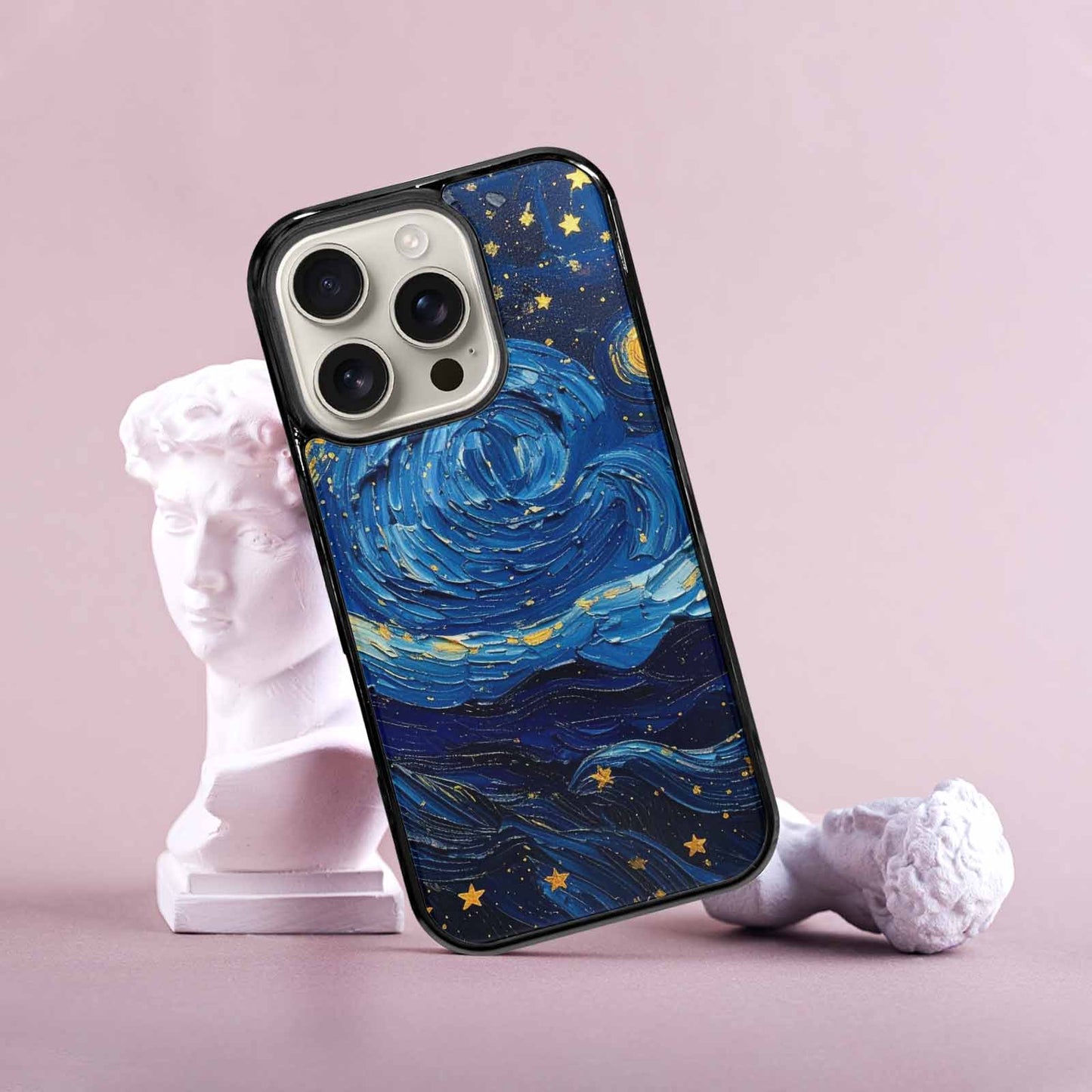 iPhone 16 Pro Case — Starry Night Galaxy Custom Personalized Phone, Custom Designed Case Cover