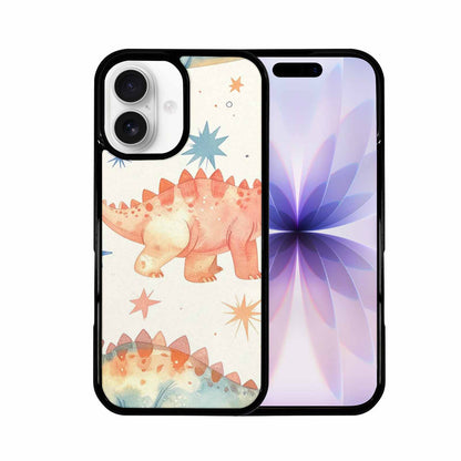 iPhone 17 Case — Retro Dinosaurs Star Galaxy Space, Unique Phone Case Design