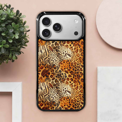 iPhone 17 Pro Max Case — Small Animal Print Pattern, Animal Print, Personalized Phone Case