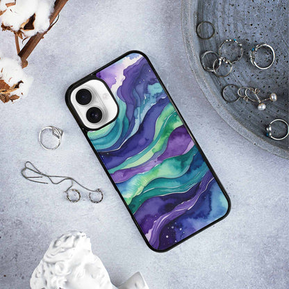 iPhone 16 Plus Case — Galaxy Aurora Nebula, Custom Print Case Cover