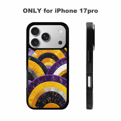 iPhone 17 Pro Case — Vivid Camo Nonbinary Pride Camo, Custom Designed Case Cover