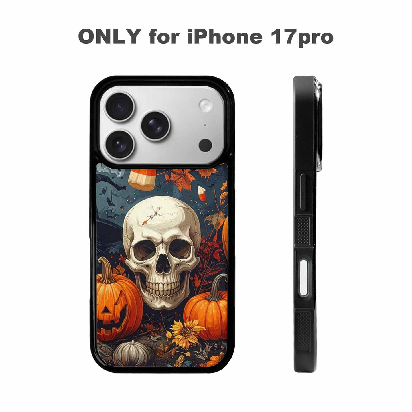 iPhone 17 Pro Case — Halloween Art Print Edge To Gothic, Original Design Phone Case