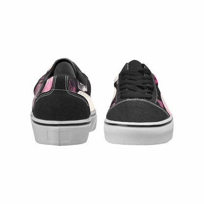 WOMEN'S Skull Roses Lace-Up Canvas Cottagecore Sneakers
