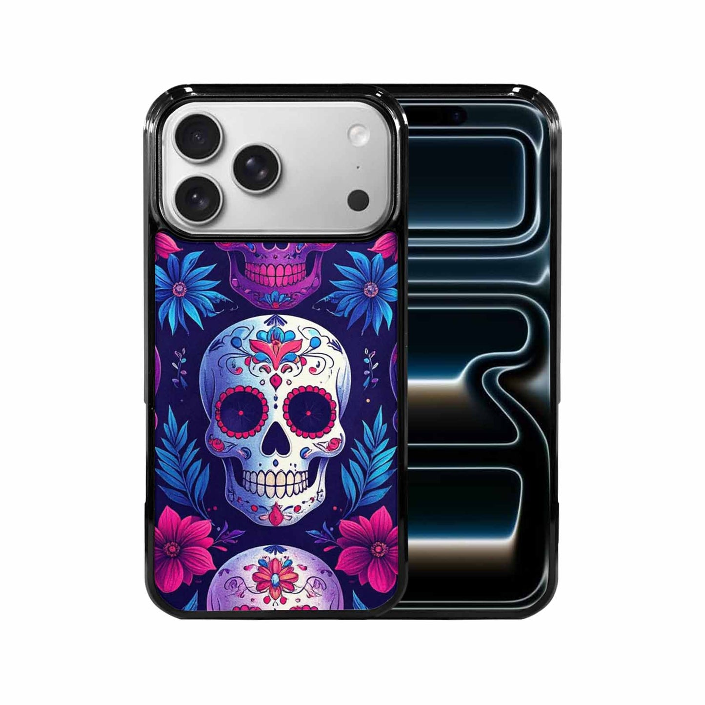 iPhone 17 Pro Max Case — Skull Dark Art Gothic Print Gothic, Customized Protective Case