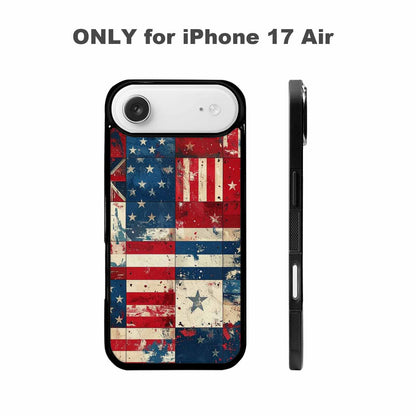 iPhone 17 Air Case — Small American Flag Stars And Galaxy, Original Design Phone Case