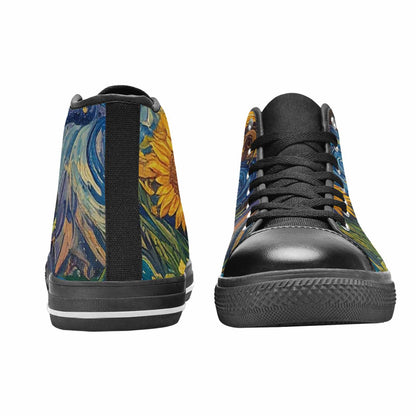 WOMEN'S Blend All Versions High Top Canvas Neon Fantasy Shoes