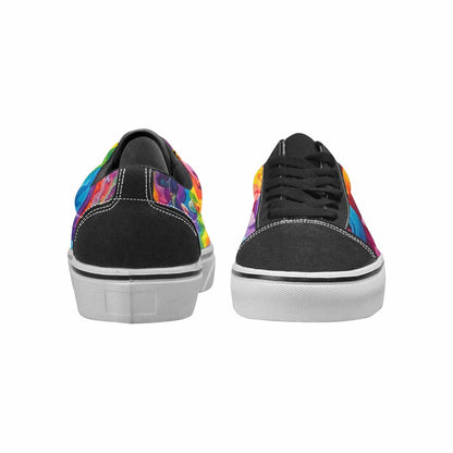 WOMEN'S Smiley Facessmiley Faces  Lace-Up Canvas Dreamlike Shoes