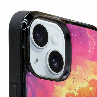 iPhone 15 Case — Cosmic Creature And Object Mashup Pattern, Personalized Phone Case