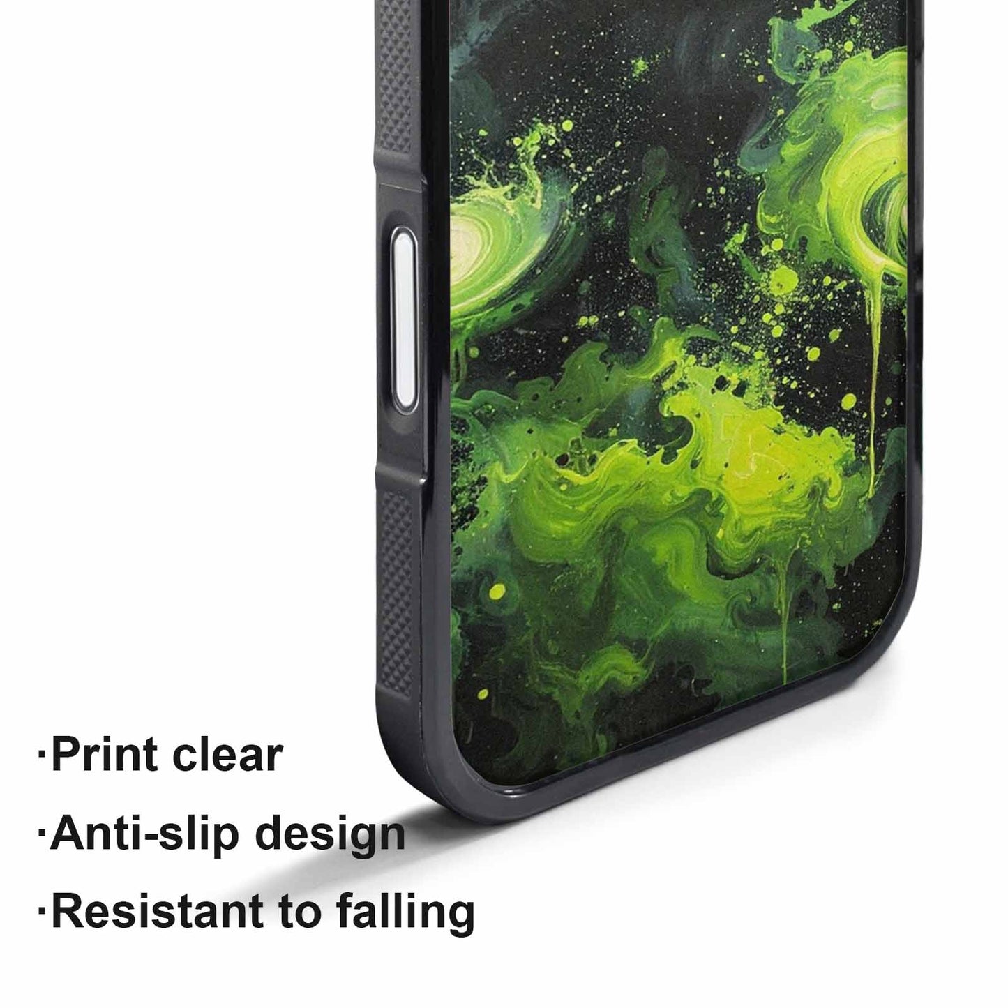 iPhone 17 Pro Max Case — Seamless Repeating Pattern Of Galaxy Space, Custom Art Phone Cover