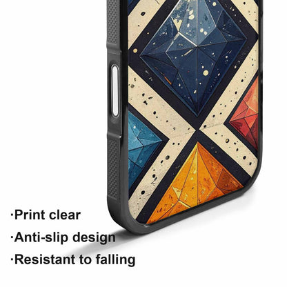 iPhone 17 Case — Vintage Summer Diamond Retro Vintage, Unique Phone Case Design