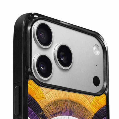 iPhone 17 Pro Case — Vivid Camo Nonbinary Pride Camo, Custom Designed Case Cover