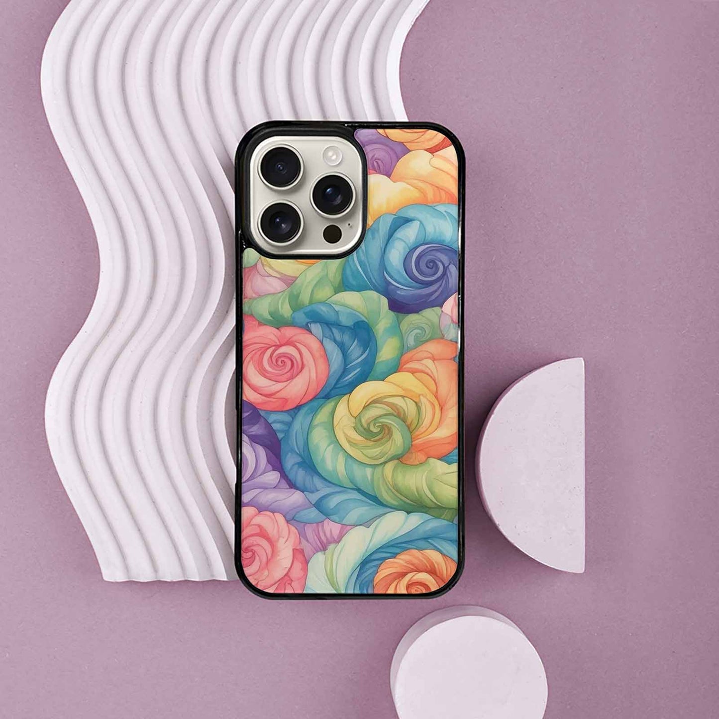 iPhone 16 Pro Max Case — Tie Dye Swirls Tie Dye Swirls, Original Design Phone Case