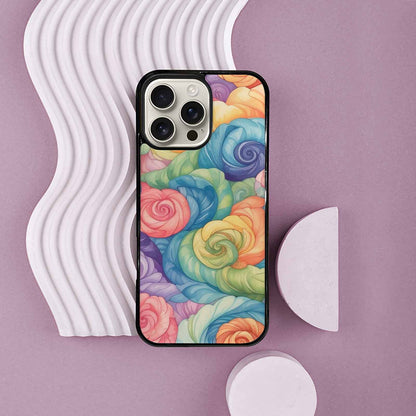 iPhone 16 Pro Max Case — Tie Dye Swirls Tie Dye Swirls, Original Design Phone Case
