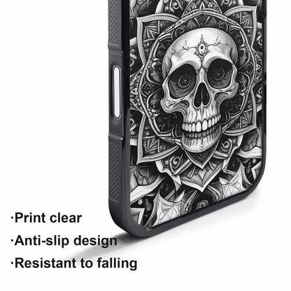 iPhone 17 Air Case — Skull Dark Art Gothic Print Gothic, Custom Printed Phone Case