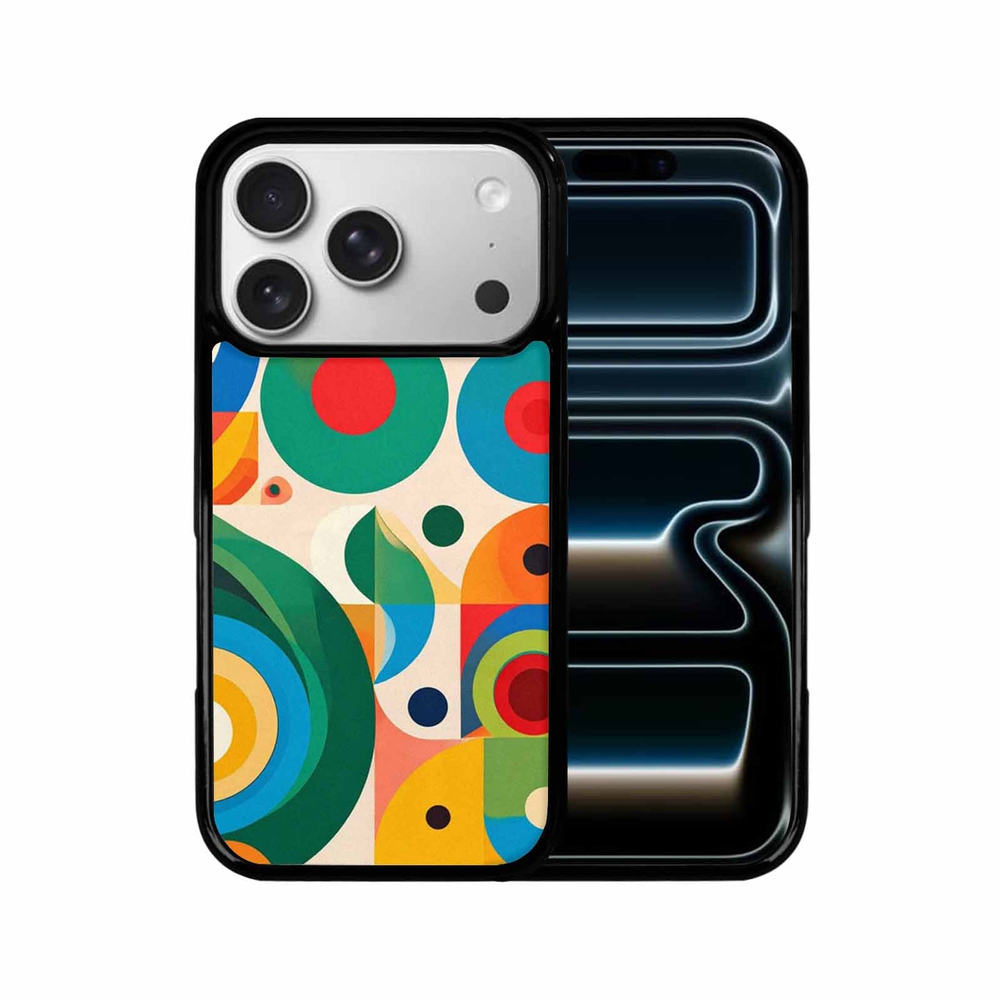 iPhone 17 Pro Case — Mod Cartoon Art Pattern Cartoon Cute, Custom Printed Phone Case