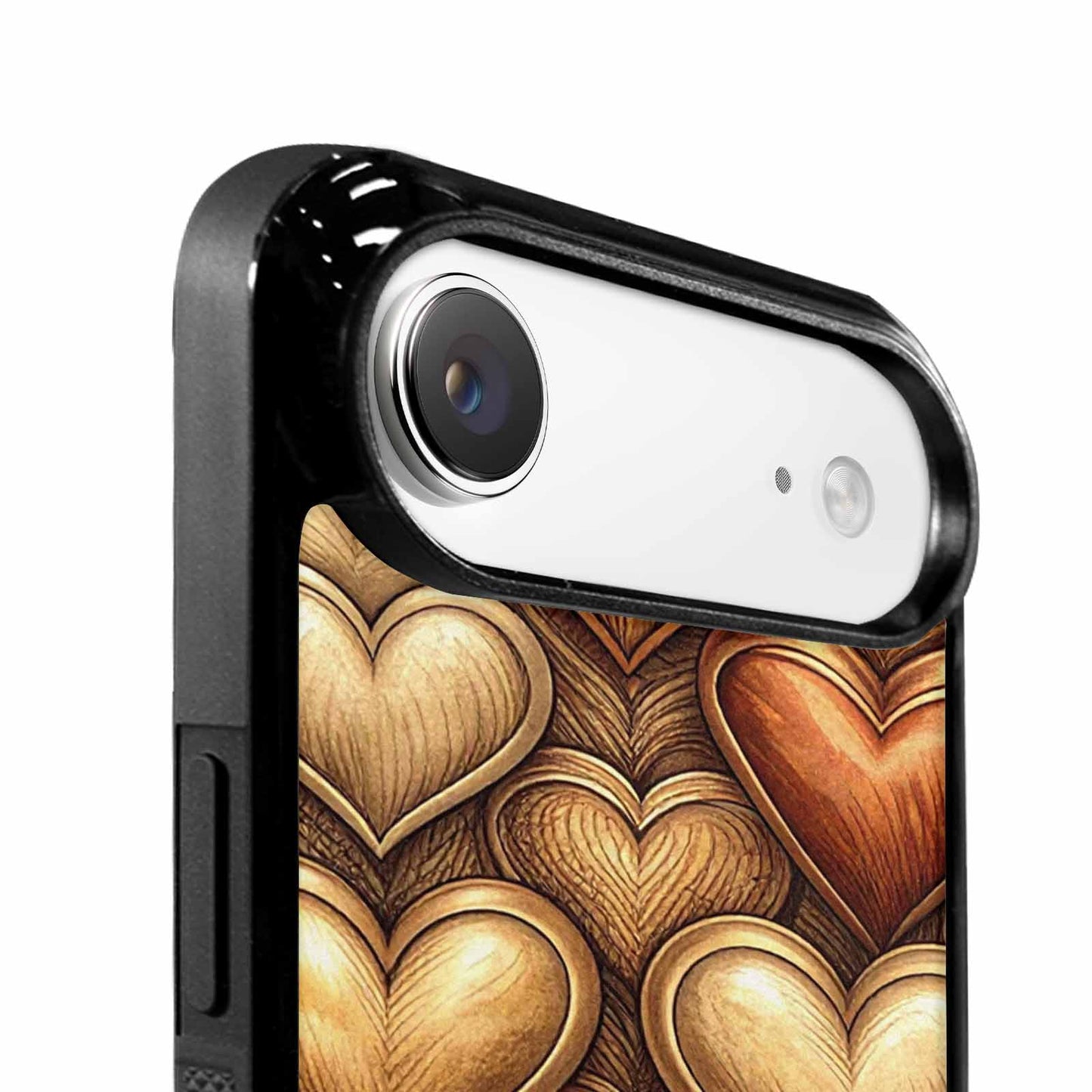 iPhone 17 Air Case — Retro Zodiac Heart Shape Retro Vintage, Custom Made Phone Cover